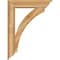 Ekena Millwork Thorton Traditional Rough Sawn Bracket w/ Offset Brace, Western Red Cedar, 8"W x 36"D x 48"H BKT0806X36X48THR01RWR - alternate 4
